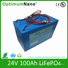 Batería LiFePO4 24V 100ah para almacenamiento solar con PCM